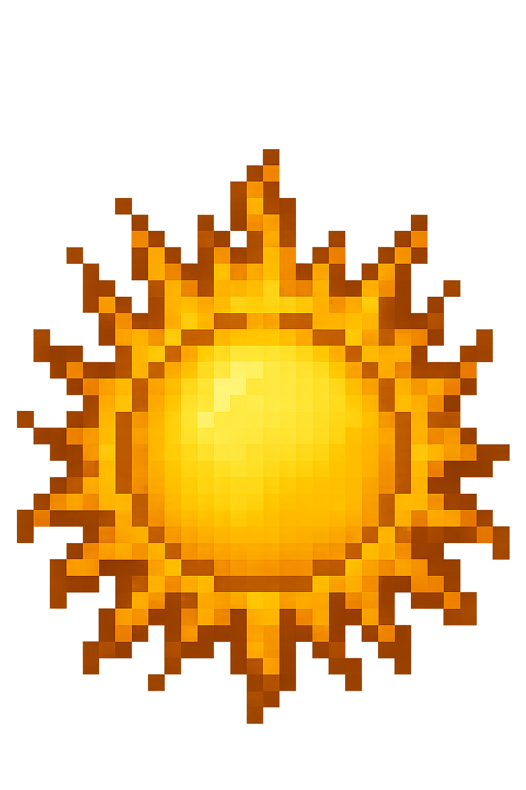 flaming sun